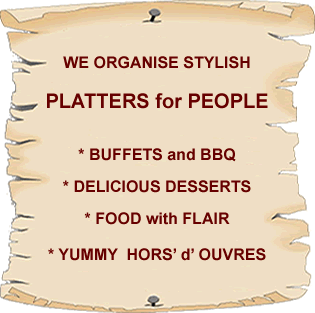 Ask Bobbie to quote for your catering requirements