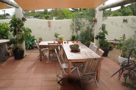 Santa Fe courtyard